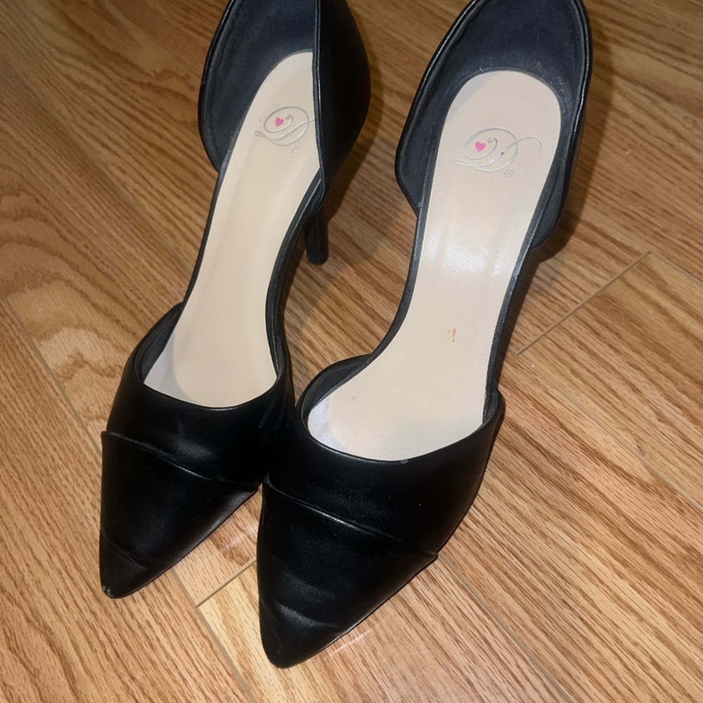 Black Heels Women's Size 9